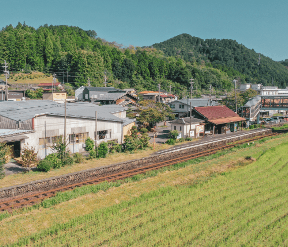 駅とともにある、ということ。