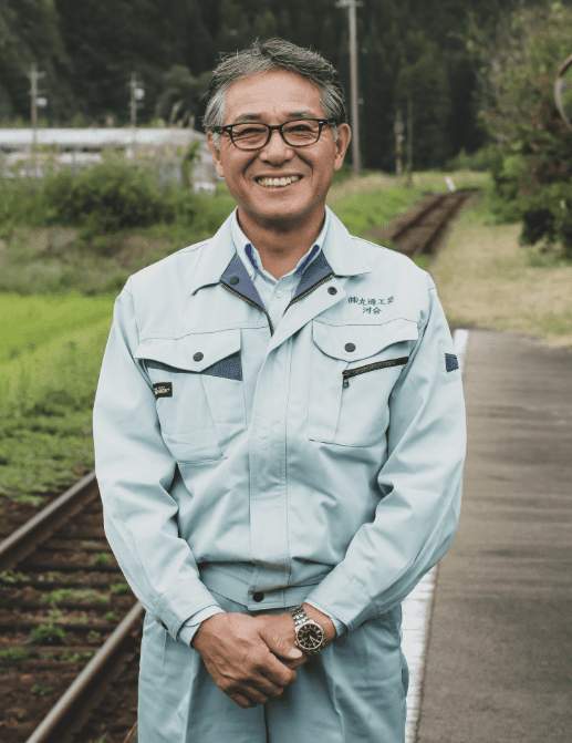 代表取締役社長　河合光